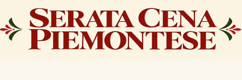Serata Cena Piemontese